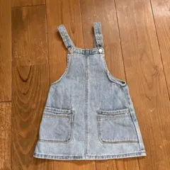 ZARA デニム ジャンバースカート 110cm
