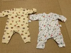 ユニクロ　カバーオール　70センチ　2点セット