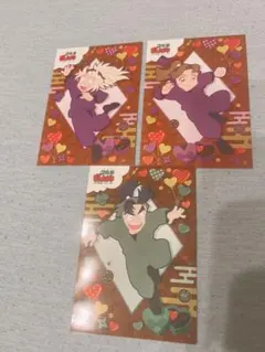 忍たま乱太郎 ファミマプリント ランダムブロマイド　ばれんたいんの段 3枚セット