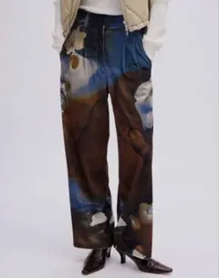 JUEMI Adjustable Fabric Block Pants - メルカリ