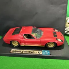 ランボルギーニ ミウラP400 サーキットの狼 オリジナルカラー1/18