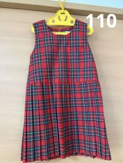 ミキハウス レトロ ワンピース 110センチ