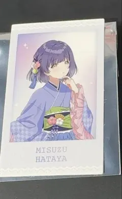 学マス Chugai Grace Cafe 秦谷美鈴　ポラショット　缶バッジ