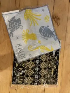 KALDI ハンカチ 2枚セット