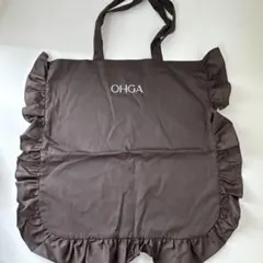 美品 OHGA オーガ レザー コロンバッグ BLACK 美品 OHGA オーガ レザー コロンバッグ BLACK