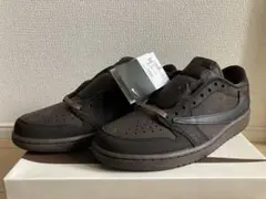 Travis Scott × Jordan 1 Low Velvet Brown