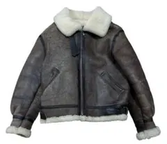 AVIREX VINTAGE B-3 リアルムートンジャケット レザー