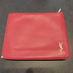 YSL BEAUTE 파우치 레드