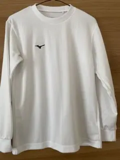 Mizuno ホワイト 長袖Tシャツ