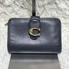 coachコーチ　タビー　ミディアムウォレット 財布　二つ折り財布　ゴールド金具