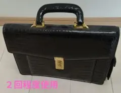 最終価格　クロコダイル風　セカンドバッグ