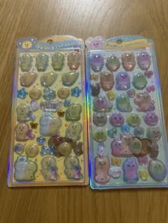 うるちゅる ポップシール おぱんちゅうさぎ んぽちゃむ きみまろ