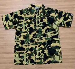 ★激レア★APE × kaws 半袖 シャツ アロハ シャツM シャークのサムネイル