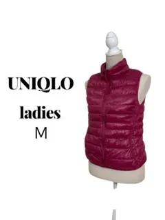 UNIQLO ユニクロ　ウルトラライトダウンベスト　ピンク　Ｍ　レディース