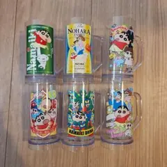 クレヨンしんちゃん なまいきドリンク　プラスチックコップ 6種セット