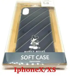 iPhoneX アイホン10 カバー 不機嫌な ミッキー 新品未使用.