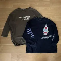 グルービーカラーズ　ロンT カットソー　2枚セット