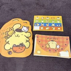 サンリオ　ポムポムプリン　レターセット　平成レトロ