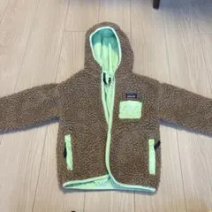patagonia フリースジャケット 4T ブラウン
