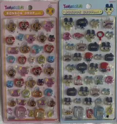 たまごっち　ボンボンドロップシール　まめっち　めめっち