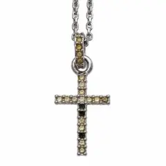 SWAROVSKI スワロフスキー クロス ネックレス ラインストーン