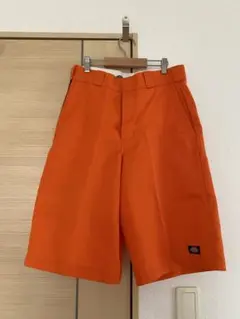 Dickies ハーフパンツ オレンジ 30インチ