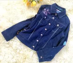 メゾピアノ　140㎝　デニムジャケット 長袖　アウター　女の子　子供服