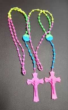 十字架　ネックレス　ロザリオ　メンズ　レディース　ファッション　アクセサリー