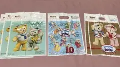 東京ディズニーリゾートショッパー6枚セット　ダッフィー　Duffy ジェラトーニ