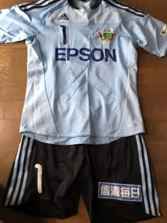 実使用 松本山雅FC 2012 アウェイ ユニフォーム 上下セット 木島徹也 実使用 松本山雅FC 2012 アウェイ ユニフォーム 上下セット 木島