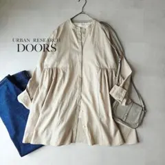アーバンリサーチドアーズ サイドギャザーチュニックシャツ
