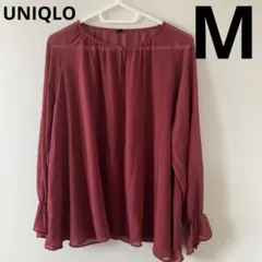 ボルドー シャツ