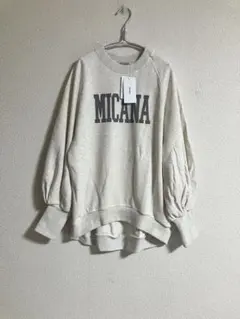 MICA&DEAL × AMERICANA ロゴスウェット オートミール　日本製