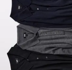 UNIQLO 欧米コレクション　メリノニットポロシャツ