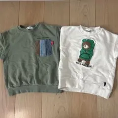 NOEIL AIME BEBE トレーナー 2枚セット