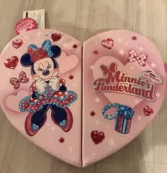 ミニーマウス♡パルパルーザ♡ファンダーランド ハート型 ♡ポータブルクッション