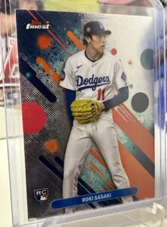 佐々木朗希 Topps Finest 2025 Common RC