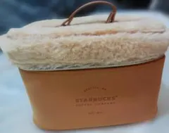 STARBUCKS ファー付きバニティーショルダーバッグ2way