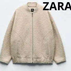 ZARA ブークレオーバーサイズオーバージャケット