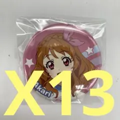 ◯ アイカツ！ 大空あかり DMMスクラッチ 缶バッジ E賞