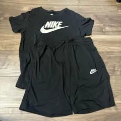 NIKE Tシャツ ハーフパンツ セット ブラック150センチ