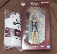 一番くじ ハイキュー!! 最強の挑戦者 B賞 宮治 D賞 キタキツネブランケット