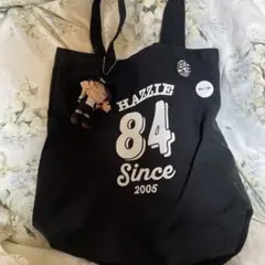 HAZZIE トートバッグ マスコット付き
