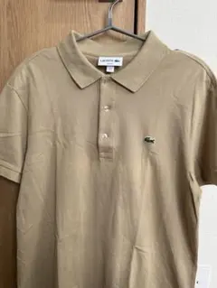 LACOSTE クラシックフィット ブラウンポロシャツ US L LACOSTE（ラコステ） ポロシャツ 「SHIPS別注」LACOSTE: クラシック
