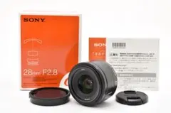 【元箱付き 良品】 SONY ソニー SAL28mm F2.8 カメラ レンズのサムネイル