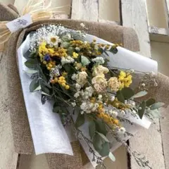 ドライフラワー＆プリザーブドフラワー　ブーケ