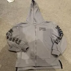 Puma グレー フード付きパーカー 116