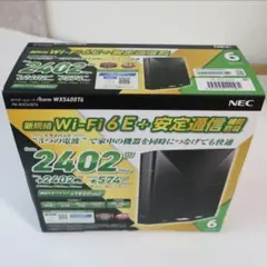 ●NEC Wi-Fi ルーター Aterm 6E　PA-WX5400T6のサムネイル