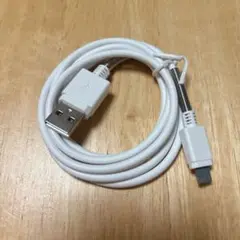 スプリング付き充電専用ケーブル