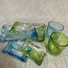 値下げ　未使用　琉球ガラス　琉球グラス